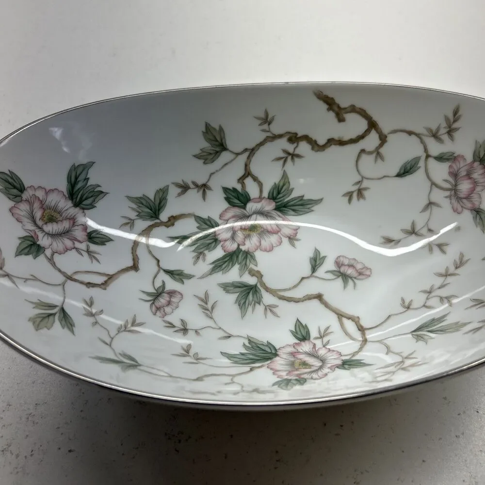 Vintage Noritake‎ Fine China 10” Oval Bowl 5502 Chatham